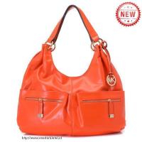 michael kors blake zip-top groot oranje hobo Voor Goedkope 1kci2718